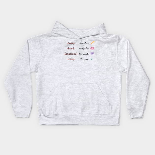 Feminist Child Kids Hoodie by rachaelthegreat